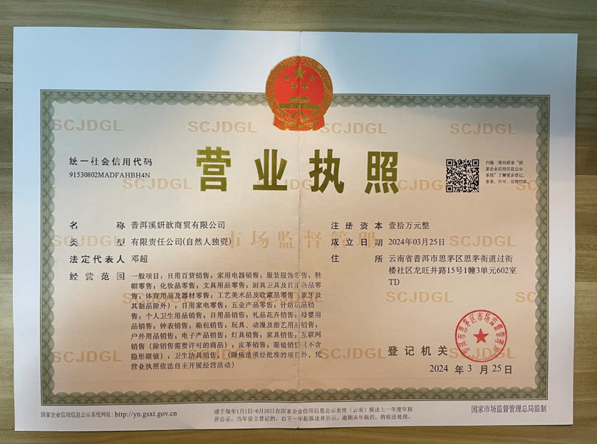 公司营业执照